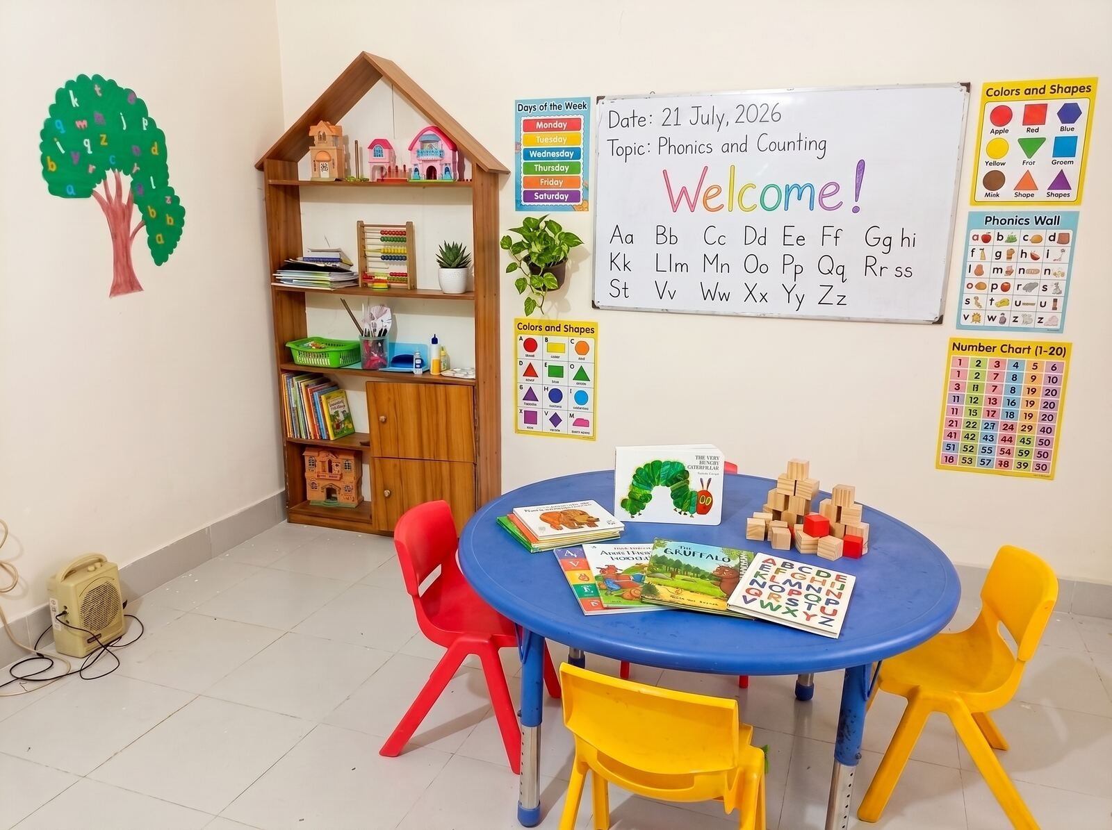 Early Years classroom at Nexus Grammar School