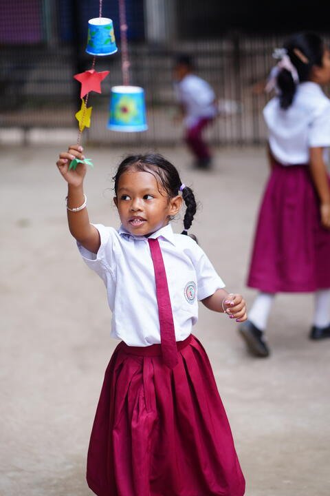 Play time in the school yard
